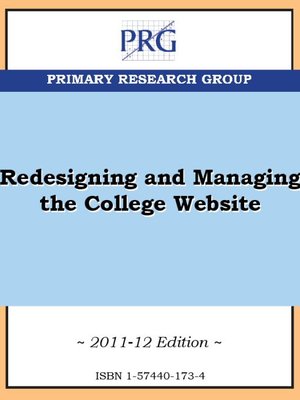 cover image of Redesigning and Managing the College Website